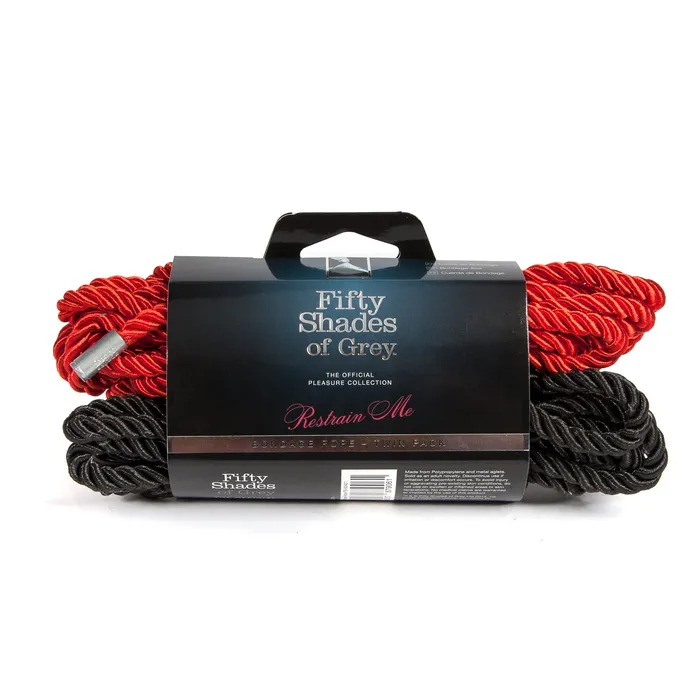 Vibrators Love Honey Fifty Shades Bondage Rope Twin Pack