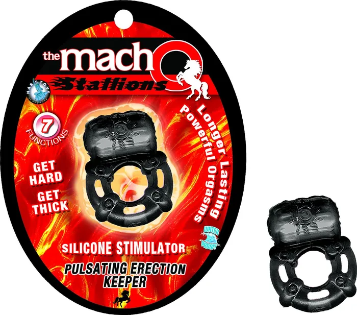 Vibrators Nasstoys Macho Stallions Pulsating Erection Keeper