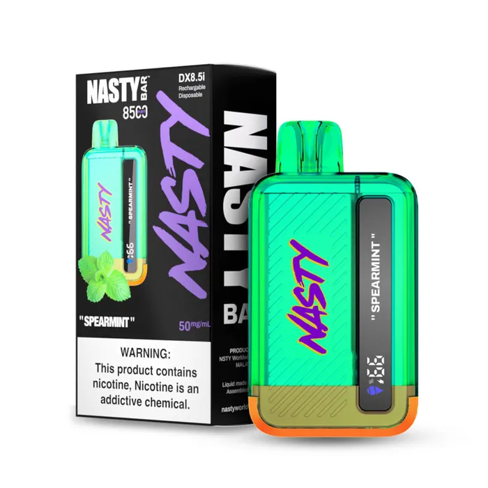 Vibrators Nasty Bar DX85i 8500 Puff Disposable CLEARANCE NASTY