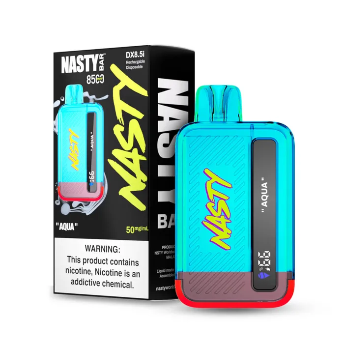 Vibrators Nasty Bar DX85i 8500 Puff Disposable CLEARANCE NASTY