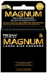 Vibrators Paradise Products Trojan Magnums 3pk