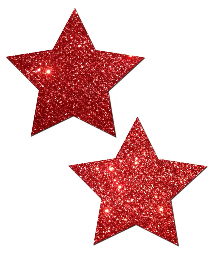 Vibrators Pastease Rockstar Red Glitter Pastease