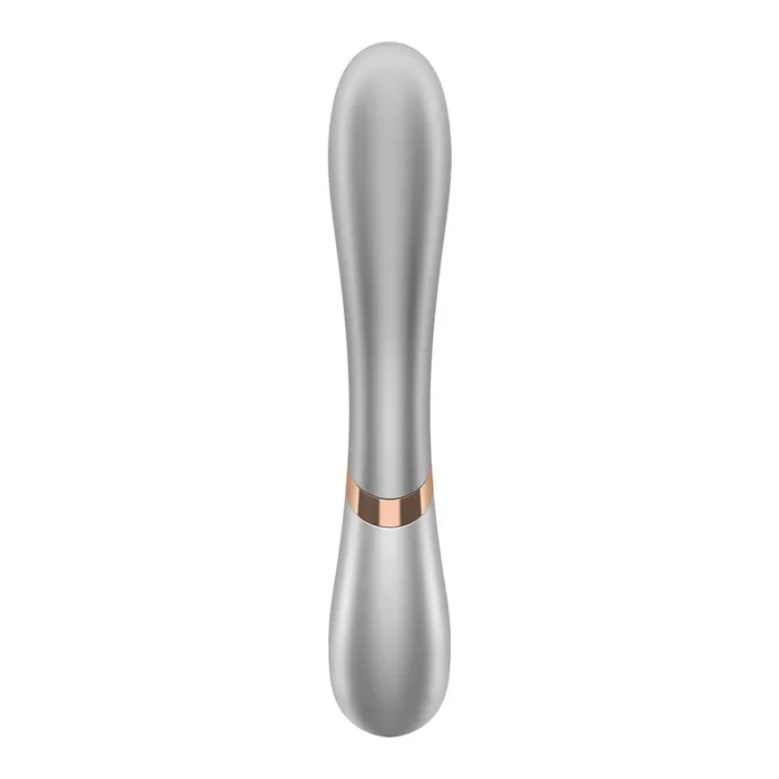 Vibrators Satisfyer Satisfyer Hot Lover Rabbit Vibrator SilverChampagne
