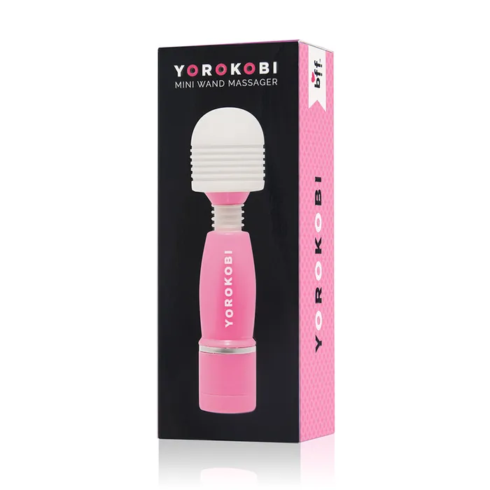 Yorokobi Pink Mini Wand Massager SI Novelties Vibrators