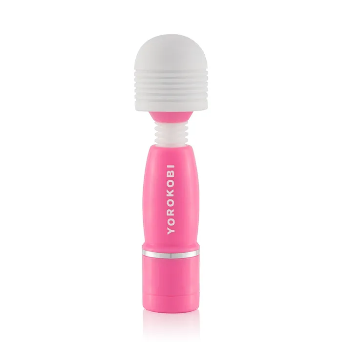 Yorokobi Pink Mini Wand Massager SI Novelties Vibrators