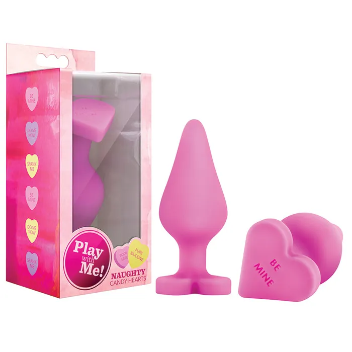 Blush Anal Naughty Candy Hearts Butt Plug