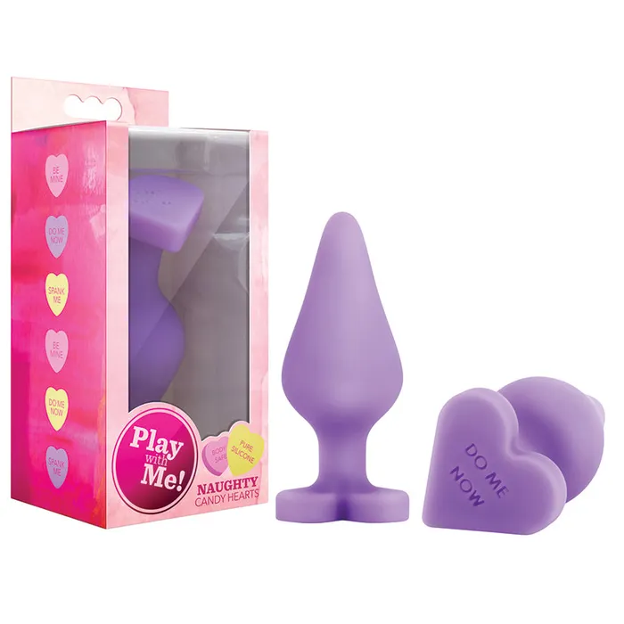 Blush Anal Naughty Candy Hearts Butt Plug