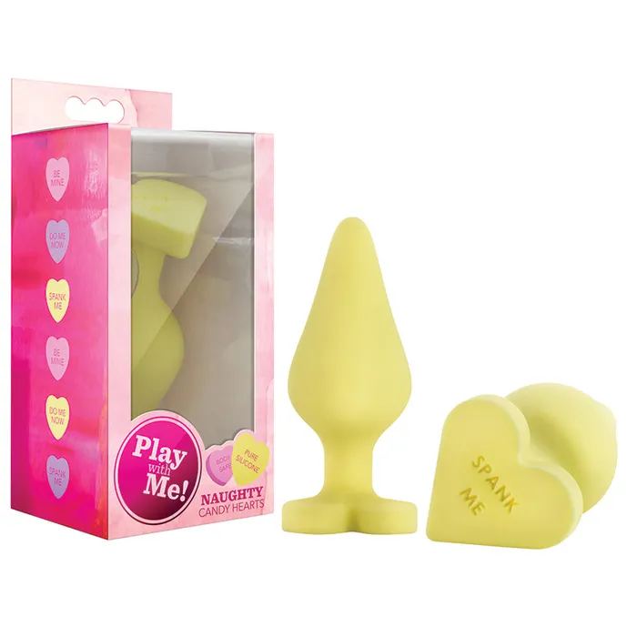 Blush Anal Naughty Candy Hearts Butt Plug