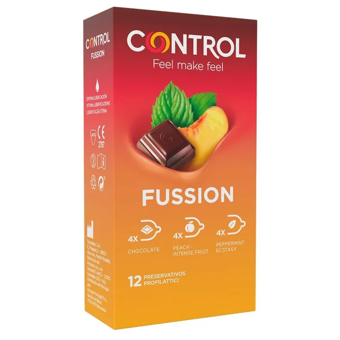 CONTROL CONDOMS CONTROL FUSSION 12 UNIT Female Sex Toys