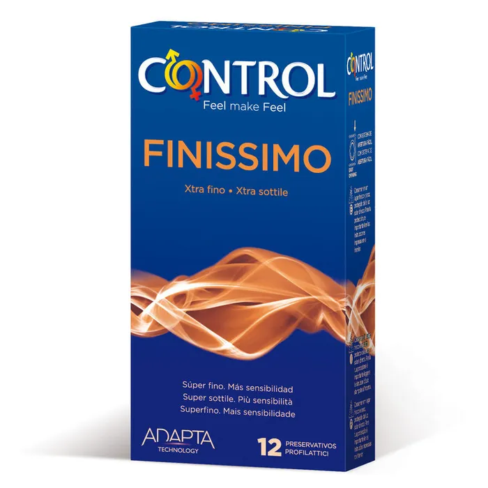 CONTROL FINISSIMO 12 UNIT CONTROL CONDOMS Female Sex Toys
