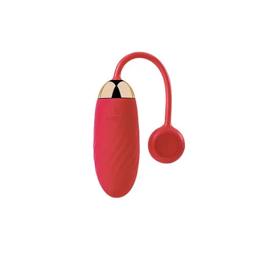 Couples Svakom Svakom Ella APP Controlled Silicone Vibrating Egg Red Couples Svakom Svakom Ella APP Controlled Silicone Vibrating Egg Red