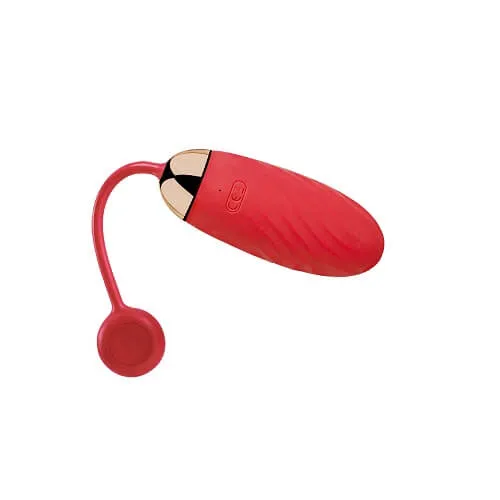 Couples Svakom Svakom Ella APP Controlled Silicone Vibrating Egg Red Couples Svakom Svakom Ella APP Controlled Silicone Vibrating Egg Red