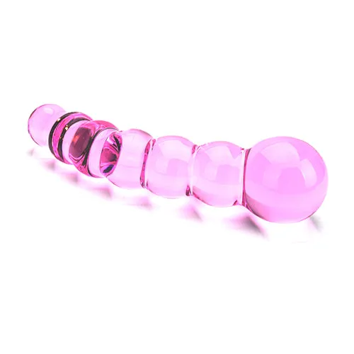 Dildos Spectrum Ribbed Glass Dildo Spectrum Dildos Spectrum Ribbed Glass Dildo Spectrum