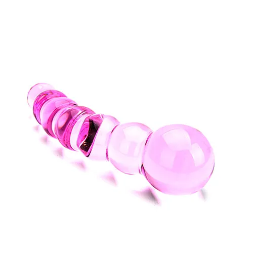 Dildos Spectrum Ribbed Glass Dildo Spectrum Dildos Spectrum Ribbed Glass Dildo Spectrum