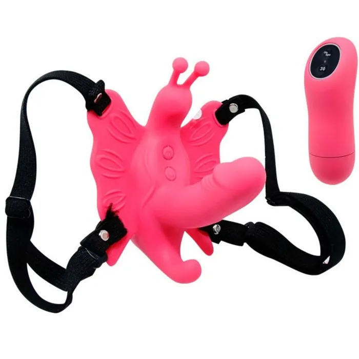Female Sex Toys BAILE STIMULATING ULTRA PASSIONATE BUTTERFLY HARNESS WITH REMOTE CONTROL Female Sex Toys BAILE STIMULATING ULTRA PASSIONATE BUTTERFLY HARNESS WITH REMOTE CONTROL