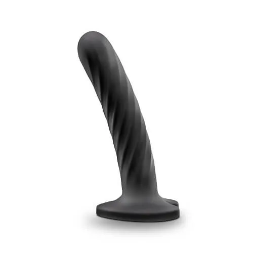 Female Sex Toys Blush Novelties Twist Silicone Dildo with Suction Cup Medium
