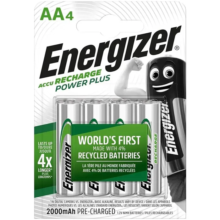 Female Sex Toys ENERGIZER RECHARGEABLE BATTERIES AA4 BLISTER 4 ENERGIZER