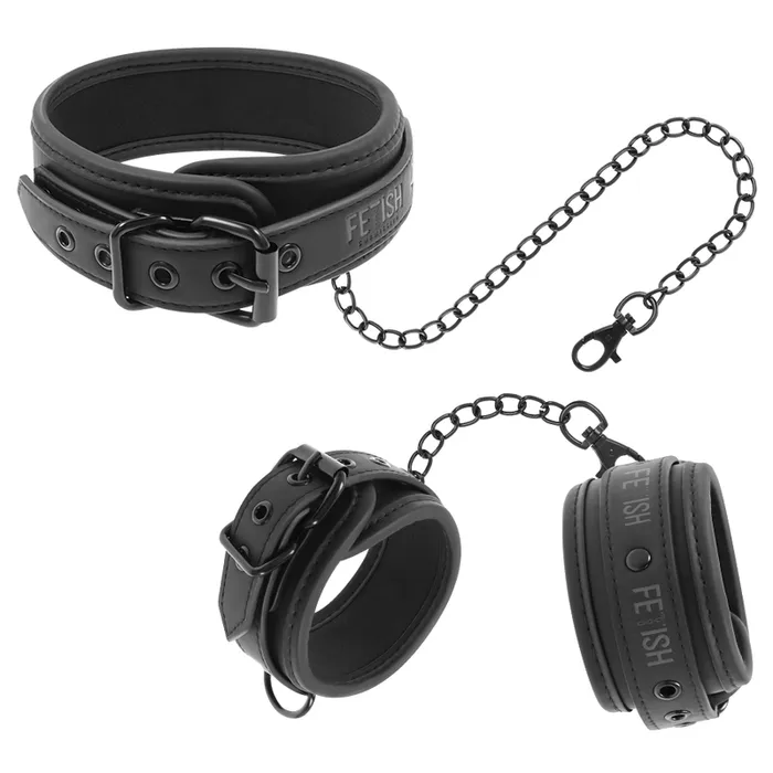 FETISH SUBMISSIVE BONDAGE Female Sex Toys COLLARE E MANETTE FETISH SUBMISSIVE