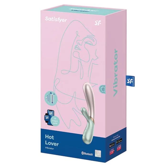 Hot Lover App Controlled Warming Rabbit Vibe Satisfyer Vibrators