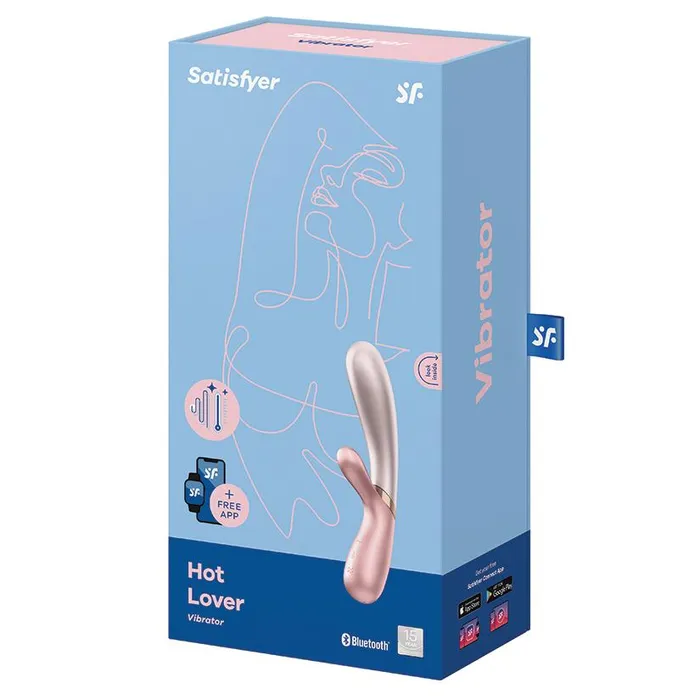 Hot Lover App Controlled Warming Rabbit Vibe Satisfyer Vibrators