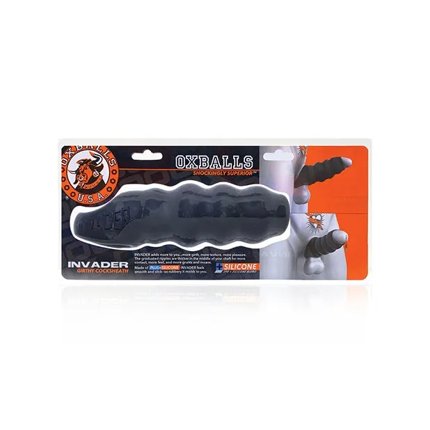 Invader Textured Cocksheath Oxballs Male Sex Toys