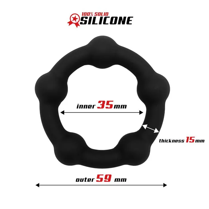 Love Cherry Male Sex Toys Beast Rings Cock Ring Black