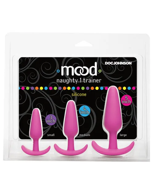 Anal Doc Johnson Mood Naughty 1 Anal Trainer Set Set Of 3