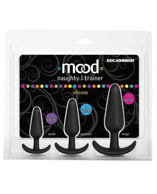 Anal Doc Johnson Mood Naughty 1 Anal Trainer Set Set Of 3