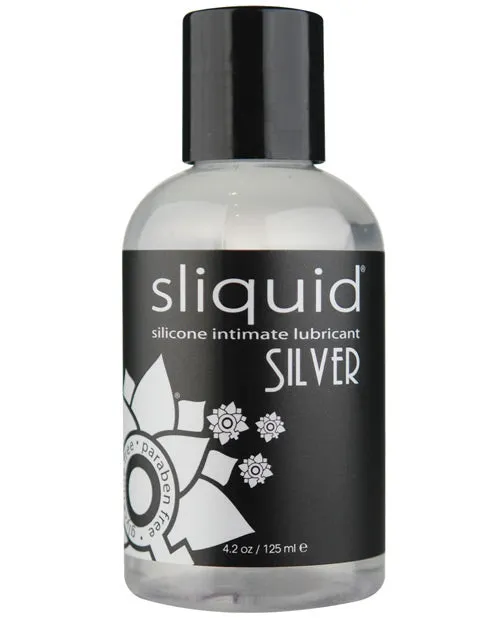 Anal Sliquid Silver Silicone Lube Glycerine Paraben Free Sliquid