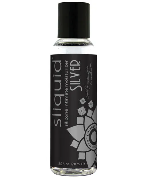 Anal Sliquid Silver Silicone Lube Glycerine Paraben Free Sliquid