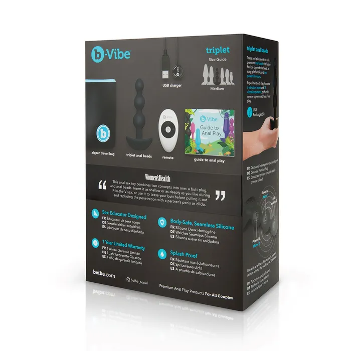 BVibe Anal BVibe Triplet Beads BVibe Anal BVibe Triplet Beads