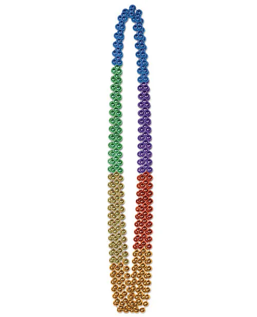 Beistle Anal Rainbow Beads Pack Of 6