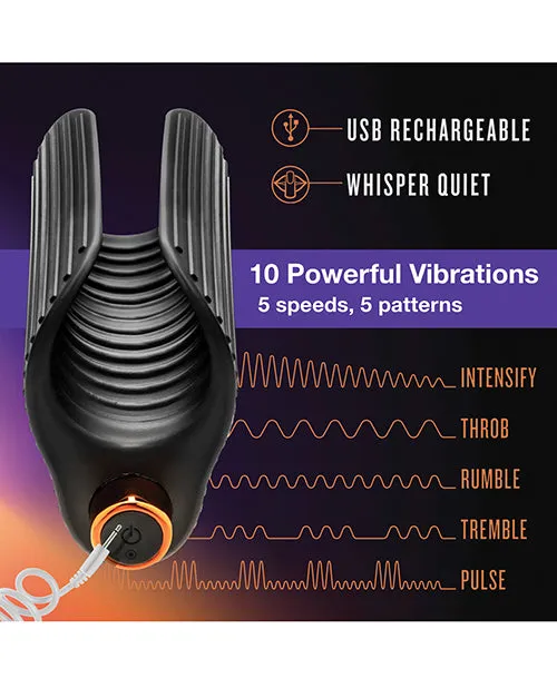 Blush M Elite Platinum Wrapt Blush Vibrators