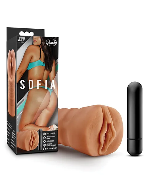 Blush Vibrators Blush M for Men Sofia Mocha