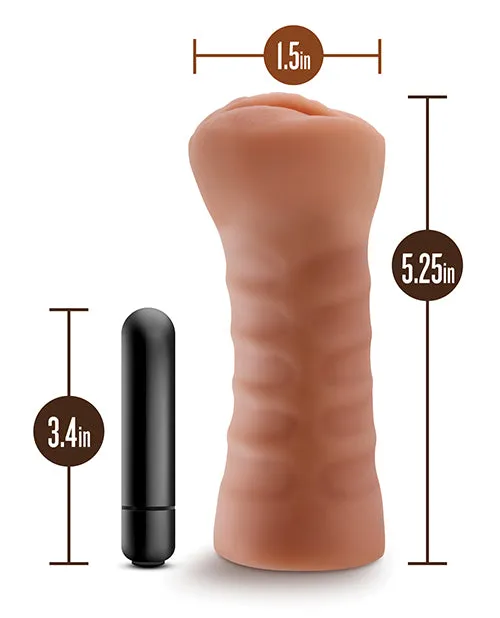 Blush Vibrators Blush M for Men Sofia Mocha