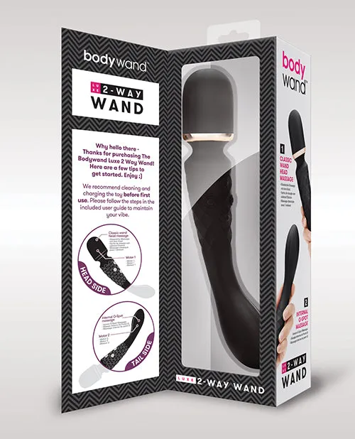 Bodywand Luxe 2 Way Wand Head Massager XGen Vibrators