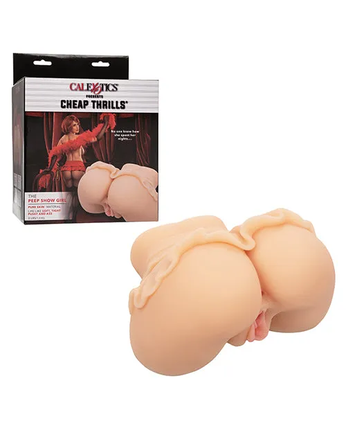 Cheap Thrills The Peep Show Girl Pussy Anal Masturbator CalExotics Male Sex Toys