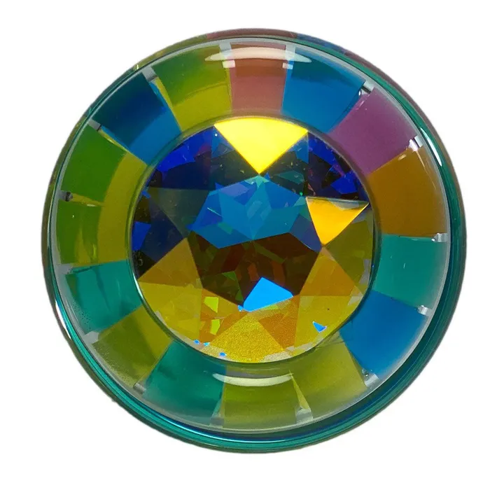 Crystal Delights Funfetti Plug Aurora Borealis Crystal Delights Anal