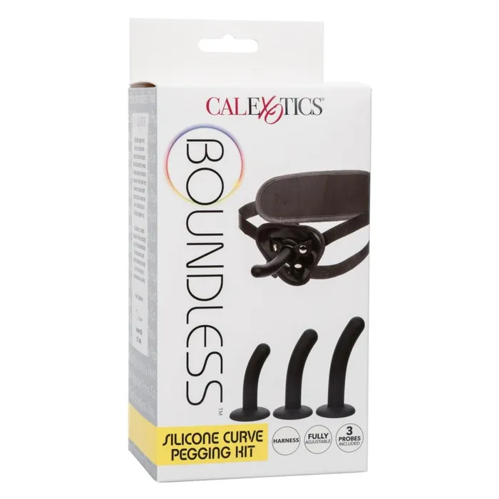 Dildos Boundless Silicone Curve Pegging Kit California Exotics