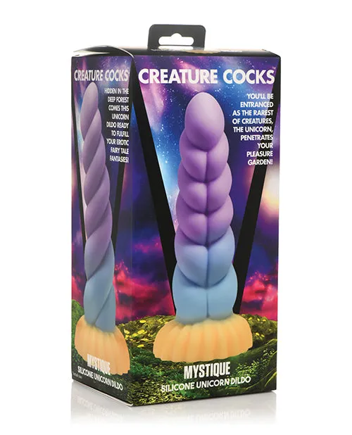 Dildos Creature Cocks Unicorn Silicone Dildo Multi Color Creature Cocks