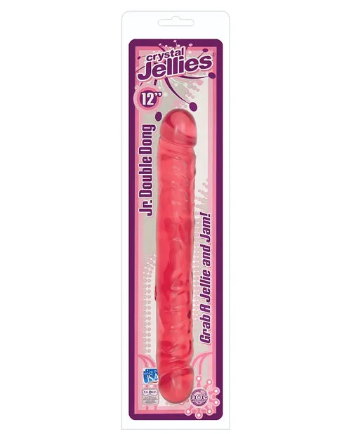 Dildos Doc Johnson Crystal Jellies 12 Jr Double Dong Doc Johnson