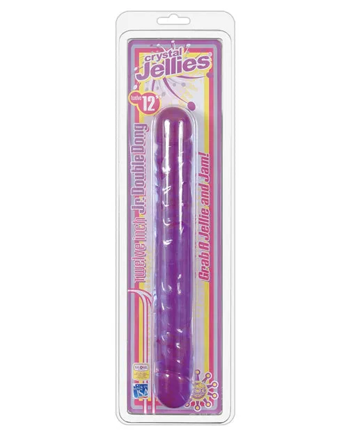 Dildos Doc Johnson Crystal Jellies 12 Jr Double Dong Doc Johnson