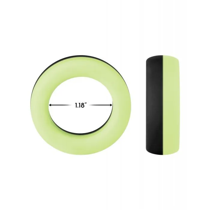 Dildos Kinkly Forto F19 TwoTone Glow in the Dark