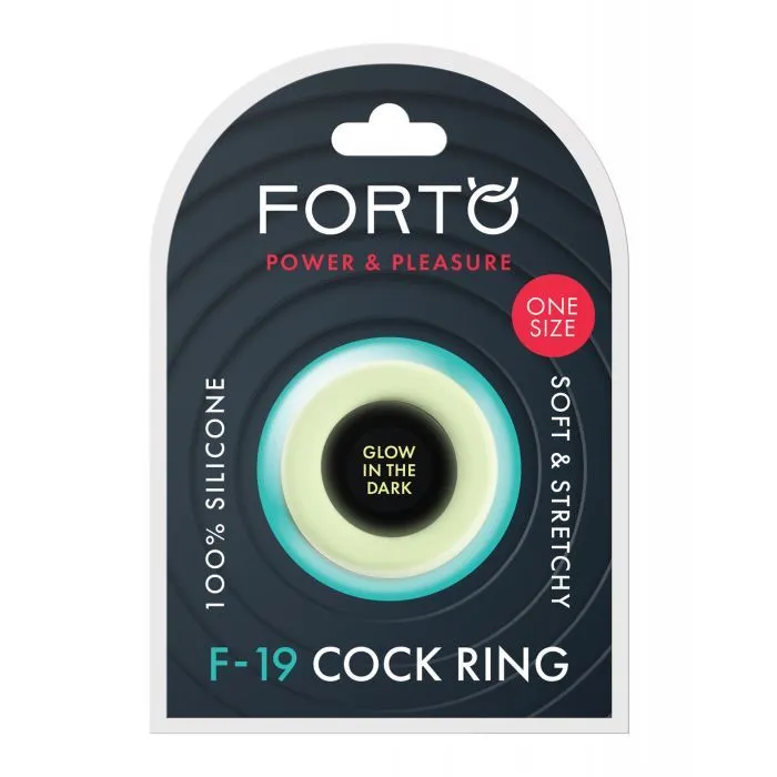 Dildos Kinkly Forto F19 TwoTone Glow in the Dark
