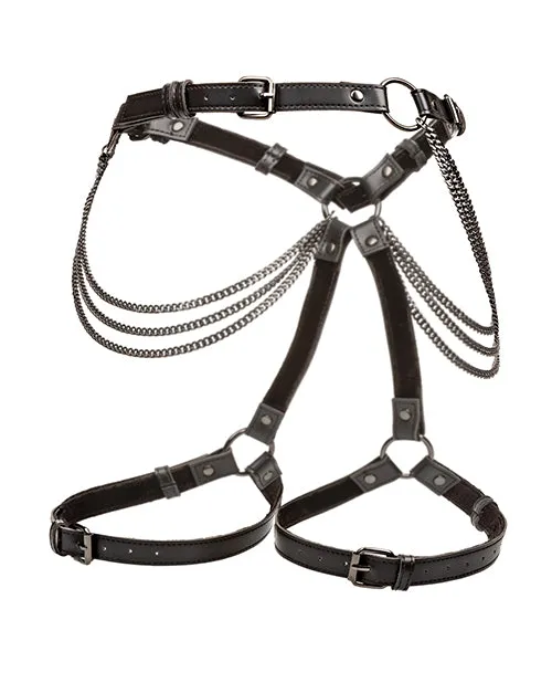 Euphoria Collection Multi Chain Thigh Harness CalExotics Vibrators