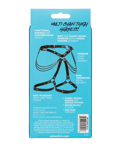 Euphoria Collection Multi Chain Thigh Harness CalExotics Vibrators