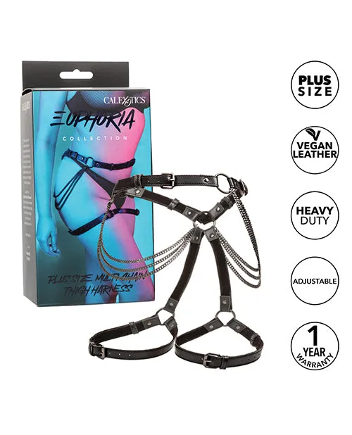 Euphoria Collection Multi Chain Thigh Harness CalExotics Vibrators