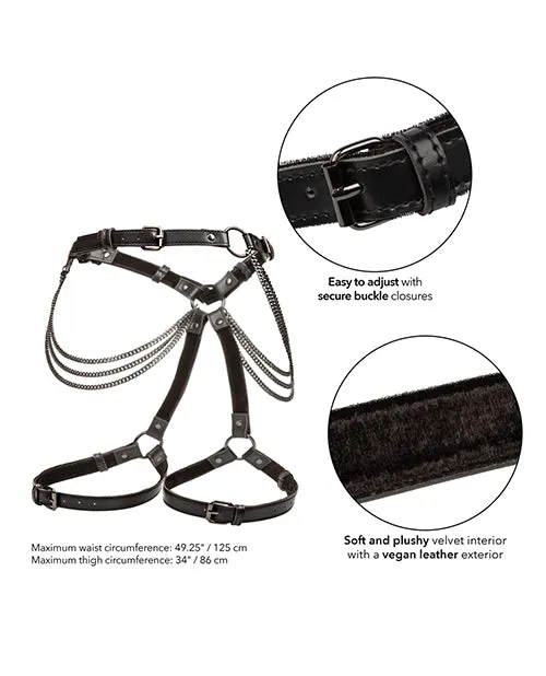 Euphoria Collection Multi Chain Thigh Harness CalExotics Vibrators