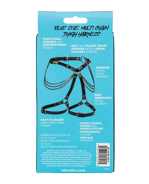 Euphoria Collection Multi Chain Thigh Harness CalExotics Vibrators