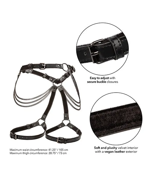 Euphoria Collection Multi Chain Thigh Harness CalExotics Vibrators